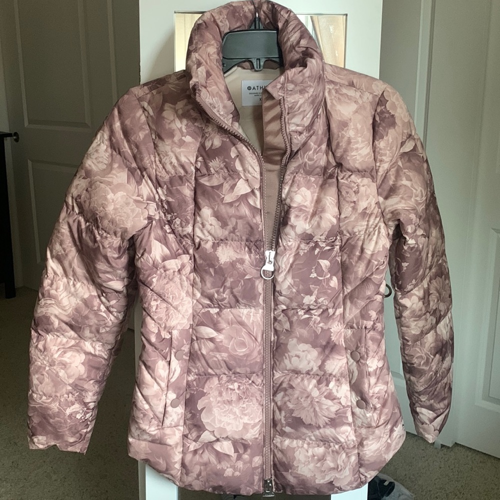 Mauve Floral Jacket